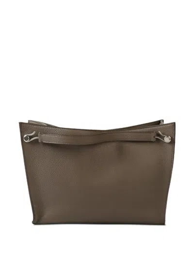 The Row Alexia Tote Bag In Brown