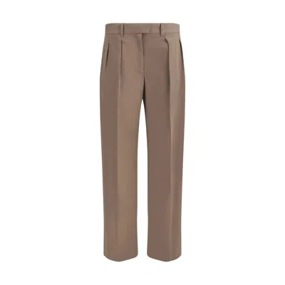 The Row Alfidis Pants In Black