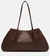 The Row Alger Medium Leather Shoulder Bag