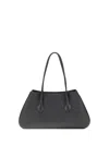 The Row Alger Geometric Shoulder Bag In Leather