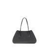 The Row Alger Geometric Shoulder Bag In Leather