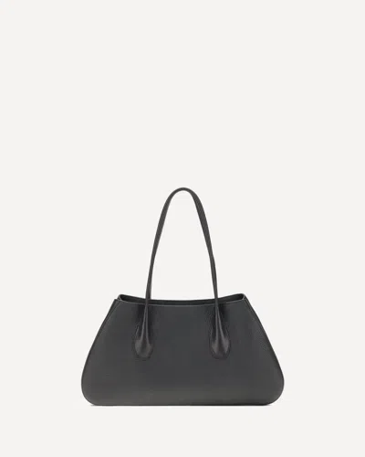 The Row Alger Shoulder Bag In Black