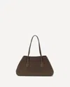 The Row Alger Shoulder Bag In Brown