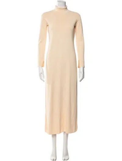 Pre-owned The Row Alicho Dress Long Dress In Neutral