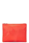 The Row Allegra Pouch In Candy Red Ans