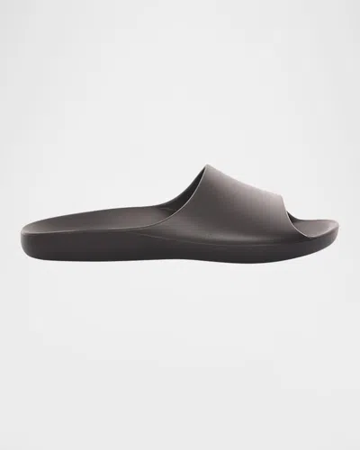 THE ROW AMA RUBBER FLAT SLIDE SANDALS