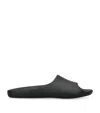 The Row Ama Foam Slide Sandals In Black