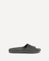 The Row Flat Open Toe Slides For Everyday Wear In Black