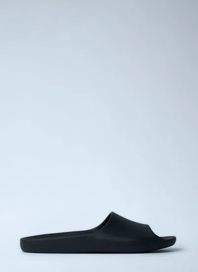 The Row Ama Rubber Sliders In Animal Print