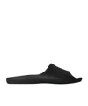 The Row Ama Foam Slide Sandals In Black