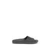The Row Flat Open Toe Slides For Everyday Wear In Black