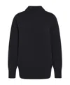 The Row Stepny Wool And Cashmere Sweater In Black