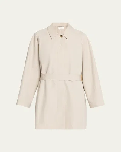 The Row Amaya Single-breasted Trench Coat In Sand
