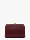 The Row Clutch Bag In Red