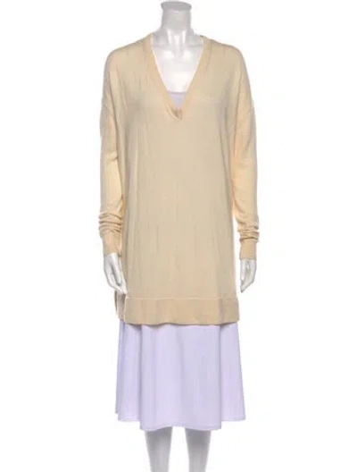 Pre-owned The Row Amherst Cashmere Sweater In Neutral