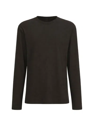 The Row Amia Long-sleeve T-shirt In Black