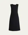The Row Harley Midi A-line Skirt In Black