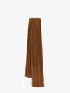The Row Amos Virgin Wool Scarf In Brown