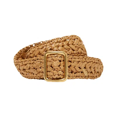 Pre-owned The Row Ana Belt 'natural Ang' | Tan | Women's Size Onesize