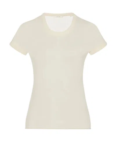The Row Analyn Cashmere T-shirt In Neutral