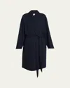 The Row Aneta Wrap Coat In Blue