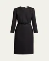 The Row Woman Black Dresses In Black