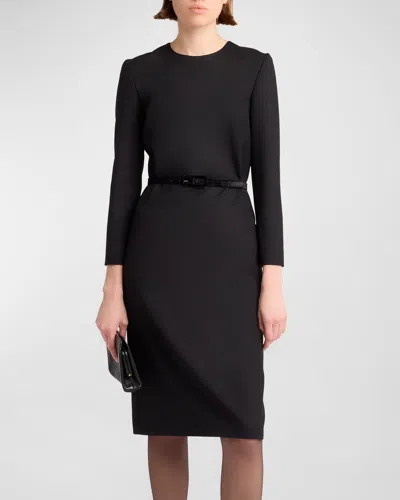The Row Woman Black Dresses