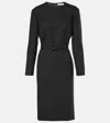 The Row Woman Black Dresses In Black