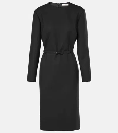 THE ROW ANGELINE WOOL MIDI DRESS