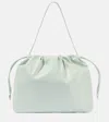 The Row Angy Drawstring Shoulder Bag In Blue
