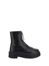 The Row Combat Style Platform Boots In Black