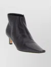The Row Ankle Boots With Kitten Heel And Pointed Toe In Black