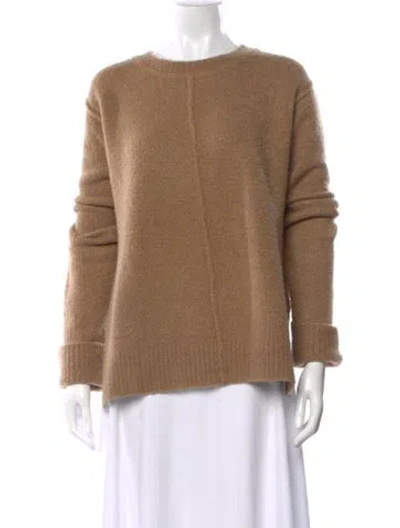 Pre-owned The Row Annegret Cashmere Sweater In Brown