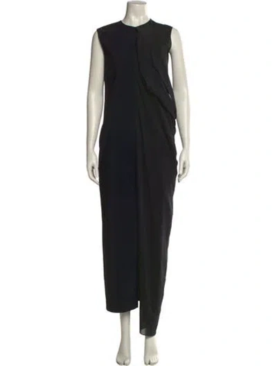 Pre-owned The Row Annick Dress Long Dress W/ Tags In Black
