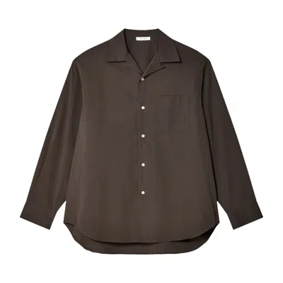 Pre-owned The Row Anthony Shirt 'brown' | Men's Size L