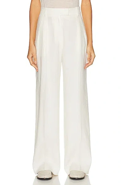 The Row Antone Trouser In White