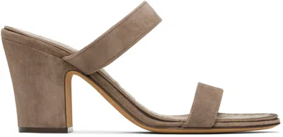 THE ROW ANWAR STRAP HEELED SANDALS