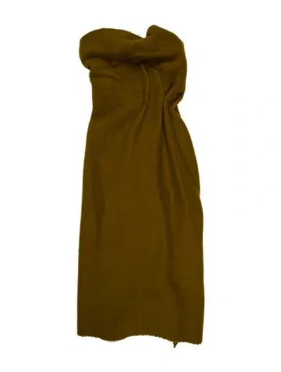 Pre-owned The Row Arachne Dress Midi Length Dress W/ Tags In Brown