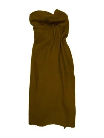 Pre-owned The Row Arachne Dress Midi Length Dress W/ Tags In Brown