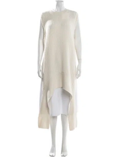 Pre-owned The Row Aretha Cashmere Sweater W/ Tags In Neutral