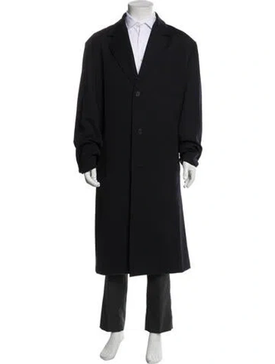 Pre-owned The Row Argo Virgin Wool Overcoat W/ Tags In Black