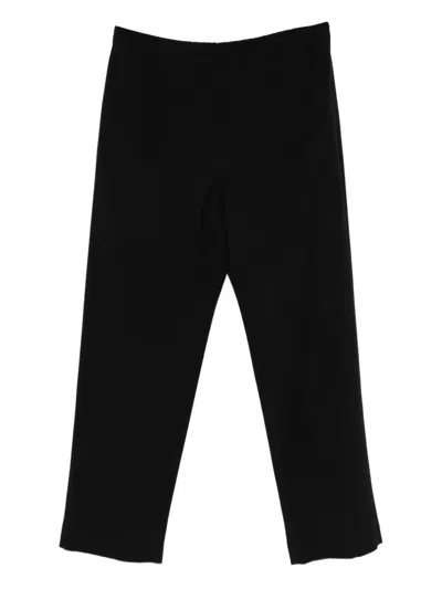 The Row Ari Elasticated Trousers In Black