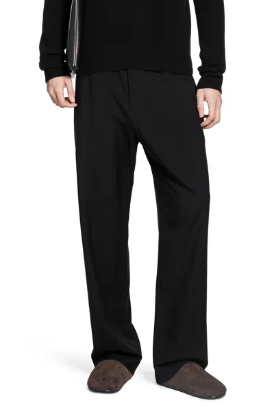 The Row Ari Pant In Wool In Black