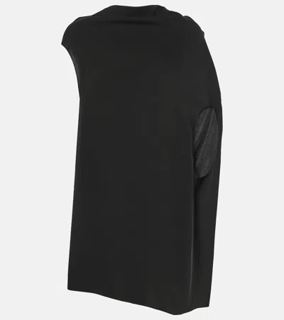 The Row Top Aria Aus Seide In Schwarz