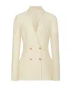 The Row Aristide Double-breasted Suit Jacket In Nude