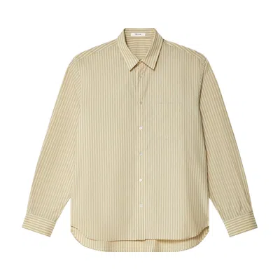 Pre-owned The Row Ashford Shirt 'sage Tint/graphene' | Tan | Men's Size L