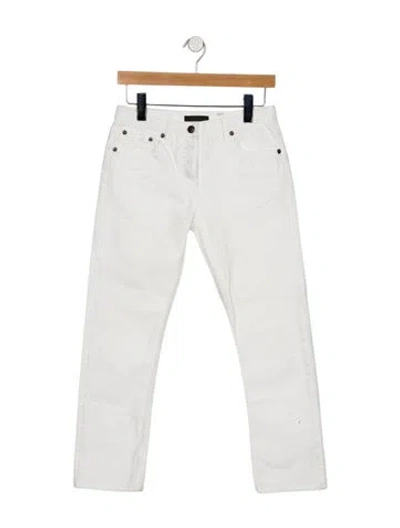 Pre-owned The Row Ashland Jean Straight Leg Jeans In Blue