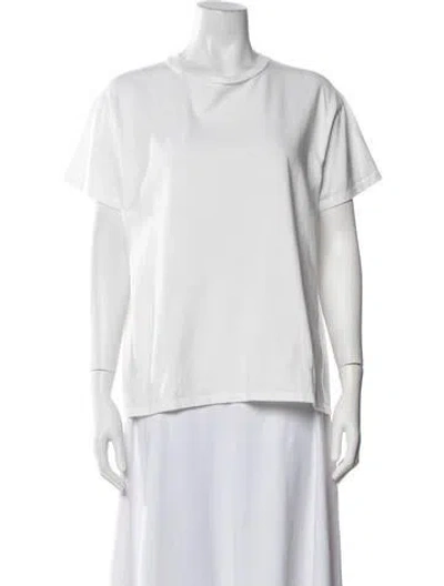 Pre-owned The Row Ashton Top Crew Neck T-shirt In Neutral