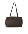 The Row Astra Bowling Bag In Leather In Brown