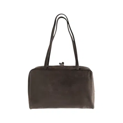 Pre-owned The Row Astra Bowling Handbag 'ebony Brown' | Women's Size Onesize